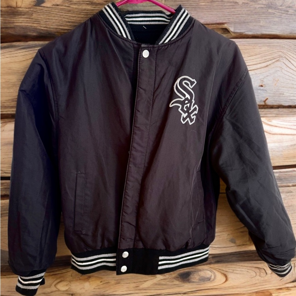 Jeff Hamilton Reversible Chicago White Sox Jacket Kids XL